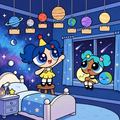 七天，七颗星球——没有地球。